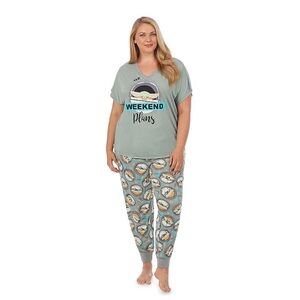 Star Wars Weekend Plans Women's Pajama Set - Green